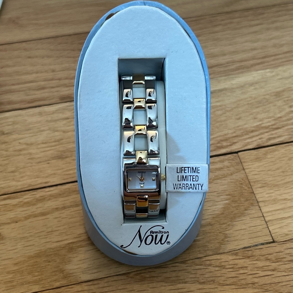 Armitron Now Silver and Gold Watch